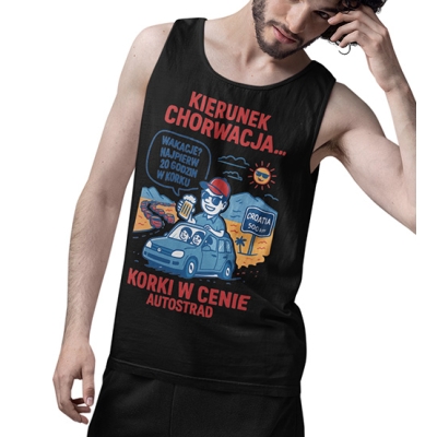 TANK TOP WAKACYJNY Kierunek Chorwacja